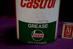 Castrol L 5 Pounds Grease Tin