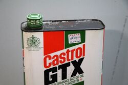 Castrol L GTX 2 litres Motor Oil Tin