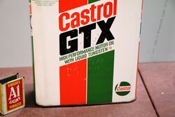 Castrol L GTX 2 litres Motor Oil Tin