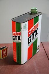 Castrol L GTX 2 litres Motor Oil Tin