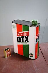 Castrol L GTX 2 litres Motor Oil Tin