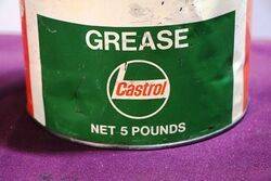 Castrol Z 5 Pounds Grease Tin