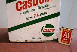 Castrolite Liquid Tungsten One Gallon Oil Tin