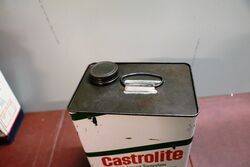 Castrolite Liquid Tungsten One Gallon Oil Tin