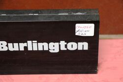 Classic Burlington Plastic Block Paper Weight