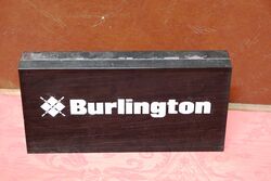 Classic Burlington Plastic Block Paper Weight