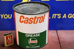 Classic Castrol "L" All Purpose 5lb Grease Tin.