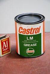 Classic Castrol "L" LM One Pound Grease Tin.