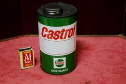 Classic Castrol L Motor Oil Can