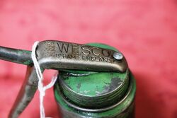 Classic English Made Wesco Pump Action Oiler