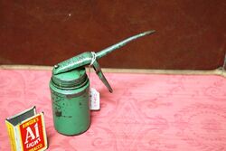 Classic English Made Wesco Pump Action Oiler