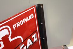 Classic French Antargaz Enamel Advertising Sign 