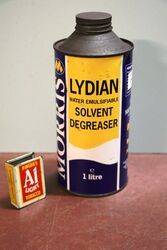 Classic MORRIS Lydian Solvent Degreaser 21 litre Can