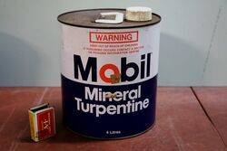 Classic Mobol Mineral Turpentine 4 lt Can.  