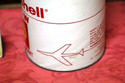 Classic Shell Aeroshell Oil W one US Quart Tin