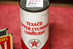 Classic Texaco Upper Cylinder Lubricant 4 oz Tin