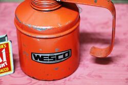 Classic Wesco Pump Action Oiler