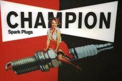 Contemporary Champion Spark Plugs Light Box 