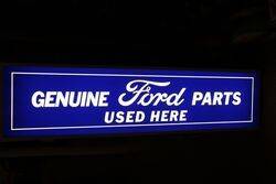 Contemporary Ford Genuine Parts Lightbox