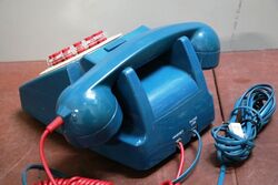 Contemporary Retro Blue House Phone 