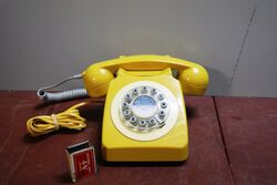 Contemporary Retro Yellow House Phone, 