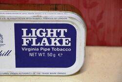 Dunhill Light Flake Virginia Pipe Tobacco Tin