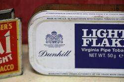 Dunhill Light Flake Virginia Pipe Tobacco Tin