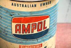 Early Ampol Homogenised 5lb Grease Tin