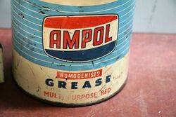 Early Ampol Homogenised 5lb Grease Tin