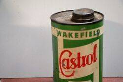 Early Castrol Z One Quart Motor Oil Can