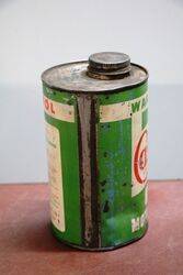 Early Castrol Z One Quart Motor Oil Can