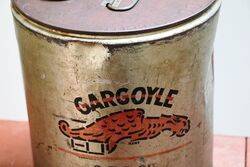 Early Gargoyle DTE Oil 4 Gallon Drum