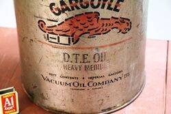 Early Gargoyle DTE Oil 4 Gallon Drum