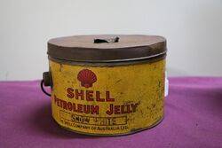 Early Shell 5 Lbs Petroleum Jelly Grease Tin 