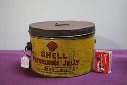 Early Shell 5 Lbs Petroleum Jelly Grease Tin 