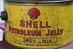 Early Shell 5 Lbs Petroleum Jelly Grease Tin 