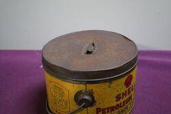 Early Shell 5 Lbs Petroleum Jelly Grease Tin 