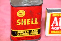 Early Shell Lighter and Cleaning Fluid 4oz  Oiler