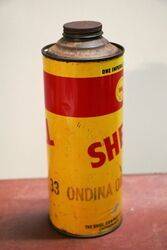 Early Shell Ondina Oil One Quart Can