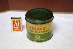 Early Texaco Motor Cup Grease 1lb Tin.