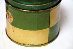 Early Texaco Motor Cup Grease 1lb Tin