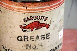 Early Vacuum Gargoyle No 3 5lb Grease Tin