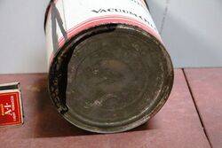 Early Vacuum Mobilgrease 5lb Grease Tin