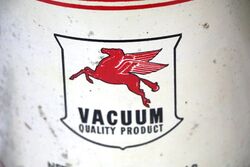 Early Vacuum Mobilgrease 5lb Grease Tin