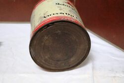 Early Vacuum Mobilgrease 5lb Grease Tin