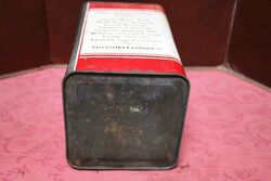 Early Vacuum Mobilube 1 gal Oil Tin