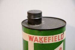 Eary Wakefield Castrol Z XL One Quart Oil Can