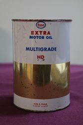 Esso Motor Oil Tin