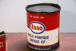 Esso Multi Purpose Grease EP One Pound Tin