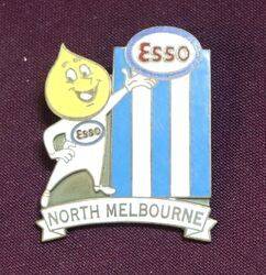 Esso North Melbourne Football Club Badge by Bertram Melbourne